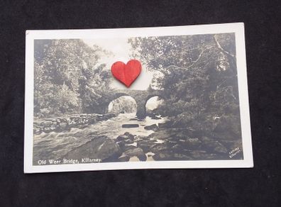 Ireland Postcard : Old Weir Bridge , Killarney - 1900s