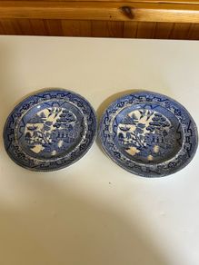 antique  Victorian small plates