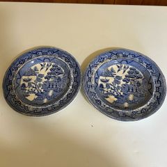 antique  Victorian small plates