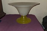 Vintage large glass bowl