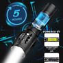 LED Torch Rechargeable Super Bright 2000 Lumen Tactical Flashlight L2 CREE Powerful Zoomable Torches Waterproof Handheld Torch Light with Batteries (FREE SHIPPING) Image 3
