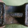 Vintage Old Handmade Rustic Iron Weight Measurement Seer Scale Rare 4 Piece Image 4