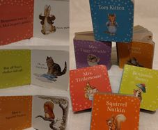 Peter Rabbit & friends mini board books Collection by Beatrix Potter