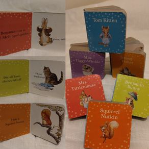 Peter Rabbit & friends mini board books Collection by Beatrix Potter