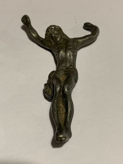 Antique Cast Metal Jesus Christ