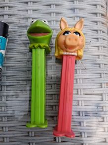 Kermit and Miss piggy PEZ