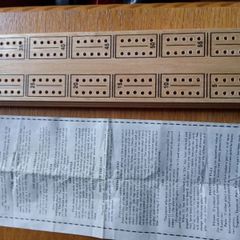 Cribbage board game