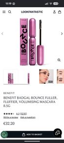 Benefit  BOUNCE Black Mascara Full size