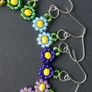Little Daisy Beaded Earrings in Ten Colours Image 6