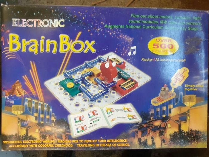 Electronic Brain Box game