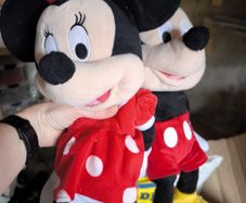 Mickey and Minnie teddy