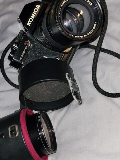 Konica camera and lenses rare