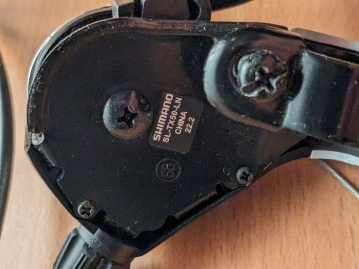 Shimano Tourney TX-50-LN 3-speed front shift lever (left)