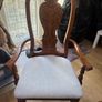 Vintage solid oak adjustable dining table Image 4