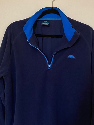 Trespass fleece 1/4 zip size large