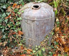 Scrap metal / old cylinder
