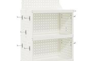 Tool Trolley White 65 x 35 x 111 cm Cold-rolled Steel
