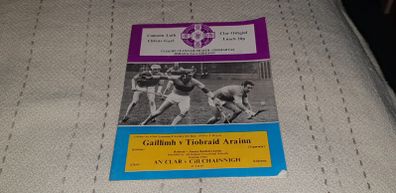 Official Hurling League Final Gaa Programme 1979