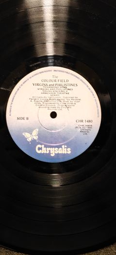 The Colourfield Translucent Irish Pressing Of Virgins and Philistines