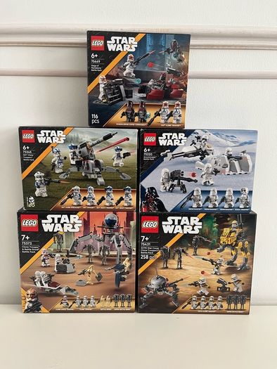 LEGO Star Wars Battle Pack Bundle x5