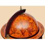 Globe Bar Wine Stand Eucalyptus Wood Image 6