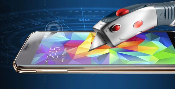 2 x Tempered Glass Screen Protector for Samsung Galaxy S5