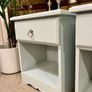 Vintage pine -painted locker Image 9