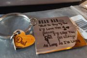 Beautiful Father's Day Gift keyring (ideal gift)