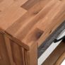 Bedside Tables 2 pcs Solid Acacia Wood 40x30x48 cm Image 4