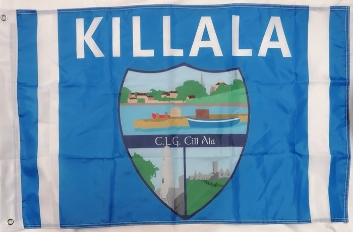Killala flag 3ft x 2ft.