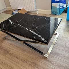 Marble coffee table