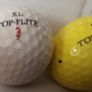 2 vintage golf balls Image 2