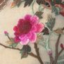 Chinese Silk Peacock Framed Tapestry 1970's Image 8