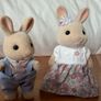 Sylvanian Families Milk Rabbit Family (Calico Critters) - Set of 4 Image 7