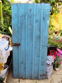 Blue Door for Decoration