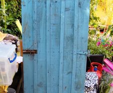 Blue Door for Decoration