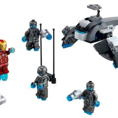 Lego Marvel Superheroes 76029: Iron Man V Ultron (2015) 100% Complete (NO BOX)