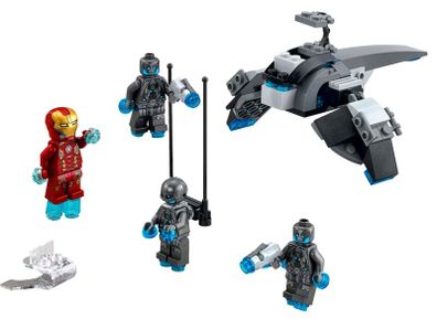 Lego Marvel Superheroes 76029: Iron Man V Ultron (2015) 100% Complete (NO BOX)