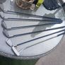 Spalding golf bag, hood, 10 clubs, good condition, ladies, children's Image 4