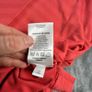 FootJoy Mens 1\4 Zip Golf Top -Salmon Pink Stripes - Athletic Fit - Stretch - 2XL Image 5