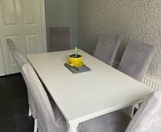 Ikea Rosentorp extendable Table &; 6 chairs