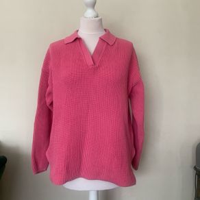 M&S pink jumper. Size M