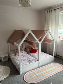 2 toddler hut beds for sale (x2)
