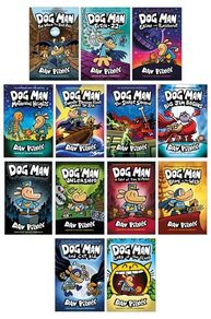 BRAND NEW Dog Man & Cat Kid Books - 3 Paperback for 20 Euro, 3 Hardback for 25 Euro