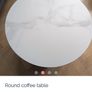 Marble effect coffee table Image 2