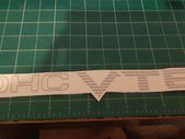 Sohc vtec stickers / pair