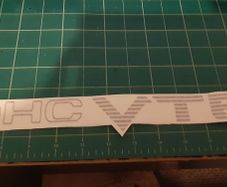 Sohc vtec stickers / pair