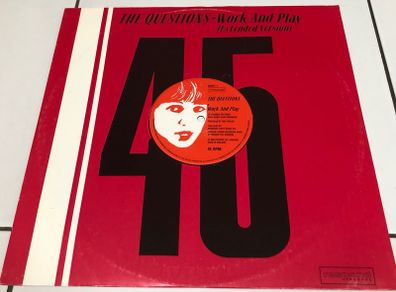 The Questions - Work and Play 12" single (1982)