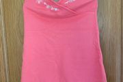 New Girls Summer Coral Halter Neck Dress with sequins