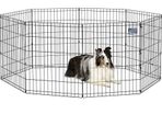 Pet Metal Dog Playpen  Small- 